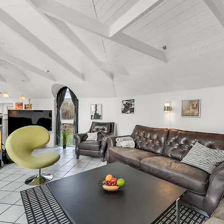 Large Pool House With 6 Person Outdoor 1015 Hébergement de vacances Ringkøbing
