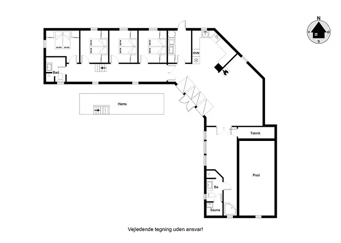 Tatil Evi Large Pool House With 6 Person Outdoor 1015