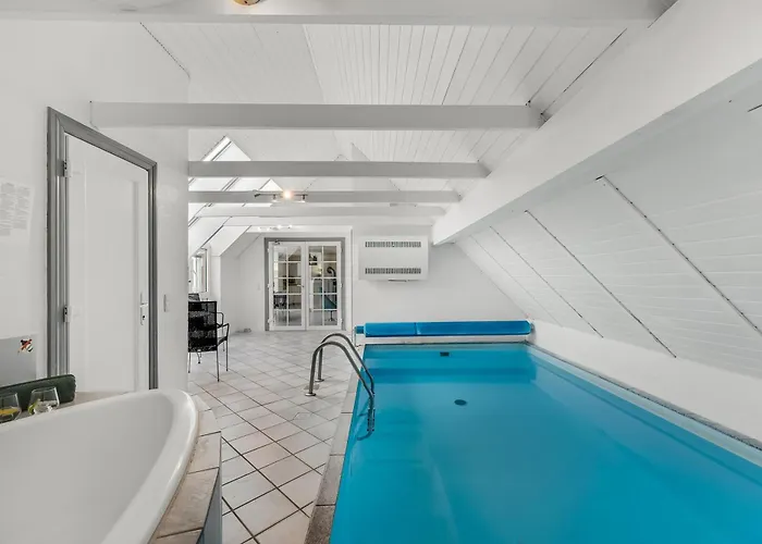 Large Pool House With 6 Person Outdoor 1015 Ringkøbing