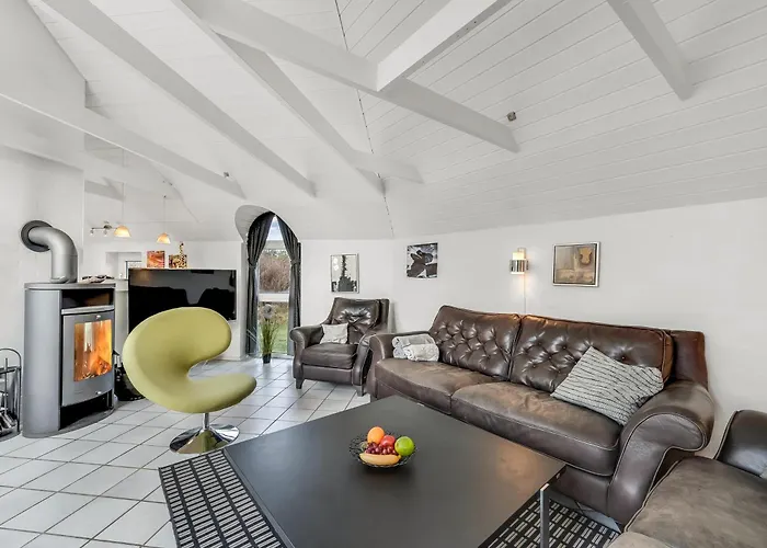 Large Pool House With 6 Person Outdoor 1015 Tatil Evi Ringkøbing